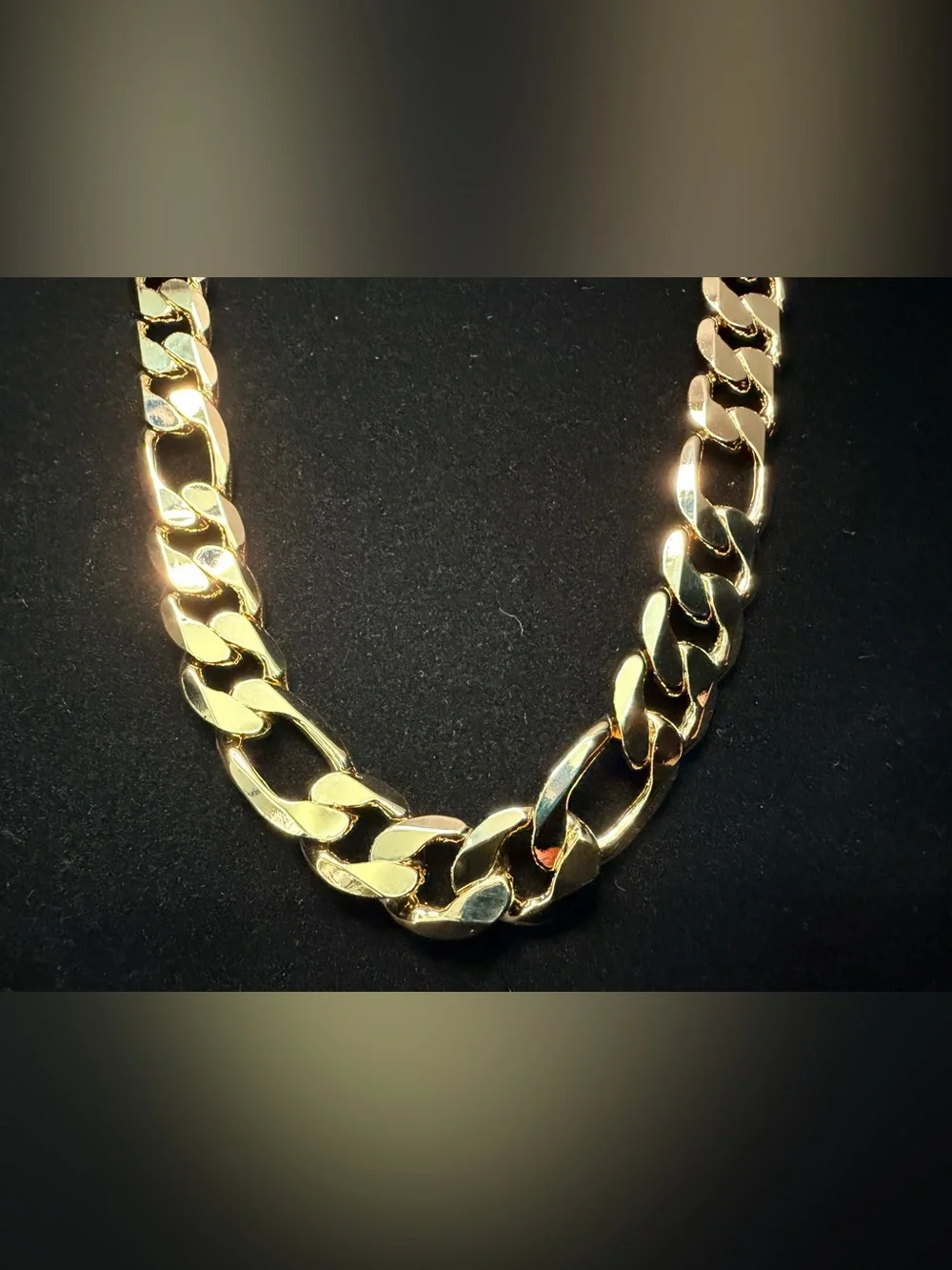 Cuban 20in 12.5MM 14k Stamped Gold Filled Necklace Brand new Stand Out Piece